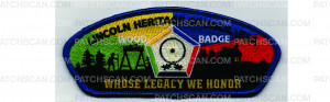 Patch Scan of Wood Badge CSP (PO 101796)