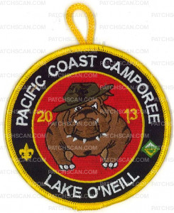 Patch Scan of X167017A PACIFIC COAST CAMPOREE