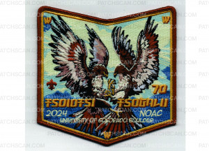 Patch Scan of 2024 NOAC Pocket Patch (PO 102219)