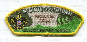 Patch Scan of Golden Empire Council Recruiter CSP (Green)