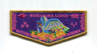 RGC WEWANOMA Lodge NOAC 2024 - Top Flap (Metallic) Rio Grande Council #775