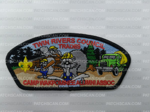 Patch Scan of Twin Rivers Council Trades Camp Wakpominee CSP