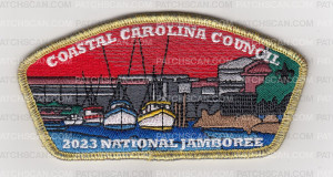 Patch Scan of 2023 National Jamboree Coastal Carolina Council CSP Set