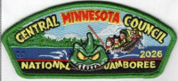 CMC 26 Jamboree CSP Green Central Minnesota Council #296
