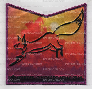 Patch Scan of WAG O SHAG NOAC POCKET-PURPLE BORDER