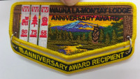 Wauna La-Mon'Tay Anniversary day scene flap Cascade Pacific Council #492