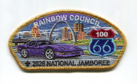 Rainbow Council 2026 NJ purple car JSP gold met bdr Rainbow Council #702