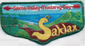 Patch Scan of Silicon Valley Monterey Bay - Saklan-flap