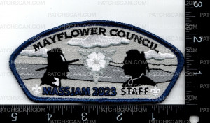 Patch Scan of 167326 Mayflower Staff