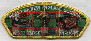 Patch Scan of HNEC WOOD BADGE CSP 2024 GOLD