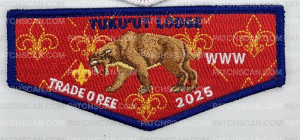Patch Scan of Tukuut Lodge 2025 TradeORee Flap