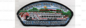 Patch Scan of 2023 National Jamboree CSP Valley Gem (PO 100804)