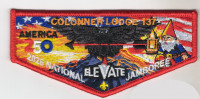 Colonneh Lodge 2026 Jamboree Flap (Red) Sam Houston Area Council #576