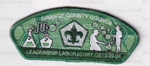 Patch Scan of ORANGE COUNTY COUNCIL WOODBADGE CSP