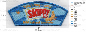 Patch Scan of TWIN VALLEY 2026 NATL JAMBOREE SKIPPY CSP