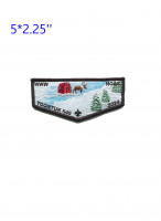 Toontuk Lodge NOAC 2024 Ice Fishing (Flap) Midnight Sun Council #696