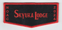 Skyuka Lodge NOAC 2024 Flap - Red Palmetto Area Council #549