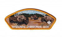 Cornhusker Council Jamboree 2026 CSP (Buffalo) Orange Cornhusker Council #324