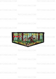 Patch Scan of Bigfoot Lodge Score:620 Believers Club 2025 flap