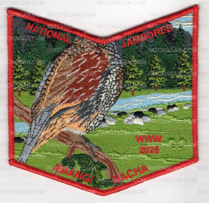 Patch Scan of GEC Amangi Nacha Jamboree 2026(Pocket/Red)