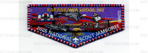Patch Scan of 2026 National Jamboree Flap (PO 103892)