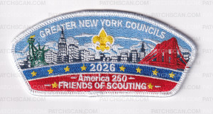 Patch Scan of GNYC Family Friends of Scouting 2026 CSP