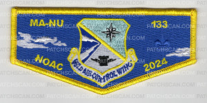 Patch Scan of Ma-Nu 133 NOAC 133 552d Wing flap