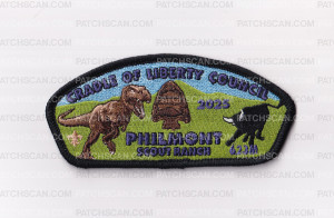Patch Scan of Cradle of Liberty - Philmont 2025