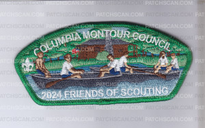 Patch Scan of CMC Friends of Scouting 2024