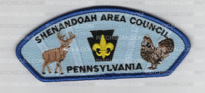 Patch Scan of Shenandoah Area Council United in Scouting (PN CSP)