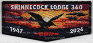 Patch Scan of SHINNECOCK LODGE SUNSET FLAP