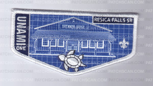 Patch Scan of Brenner Lodge Flap