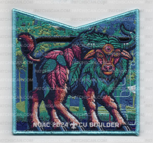 Patch Scan of FOREST BISON NOAC 2024 BOTTOM