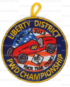 Patch Scan of X165751A LIBERTY DISTRICT PWD CHAMPIONSHIP 