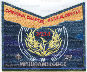 Patch Scan of mishigami 2024 dinner chevron