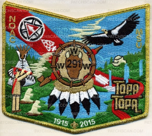 Patch Scan of NOAC www 291 Topa Topa - Pocket Patch