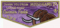 MCC MISHIGAMI LODGE CHIEF THANK YOU Michigan Crossroads Council #780
