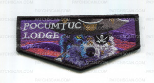 Patch Scan of Pocumtuc Lodge Pirate NOAC 2024 (Flap)