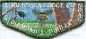 Patch Scan of 469151- Kiondaga Lodefg  Diamond Jubilee 