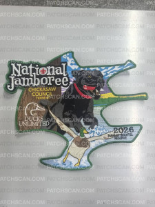 Patch Scan of Chickasaw Council 2026 Jamboree (Center)
