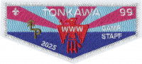 TONKAWA LODGE CAMP STAFF FLAP Capitol Area Council #564