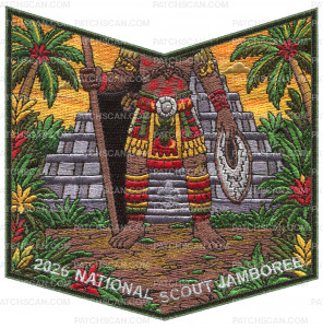 Patch Scan of SAC NATIONAL JAMBOREE 2026 POCKET