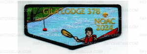 Patch Scan of NOAC 2024 Flap High Adventure Flap #3 (PO 102257)