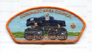 Patch Scan of Coronado Area Council 2024 Popcorn Sale CSP