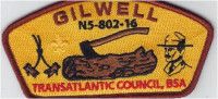 Gilwell Yellow Fill Transatlantic Council #802