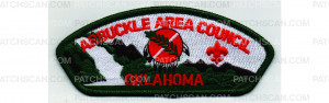 Patch Scan of Arbuckle Area Council shoulder patch (103063))