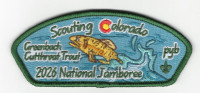 Scouting Colorado 2026 Jamboree Nature Set (Trout) Greater Colorado Council #61 formerly Denver Area Council