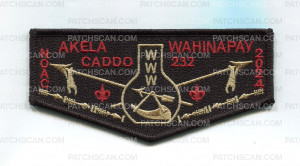 Patch Scan of Akela Wahinapay 232 NOAC 2024 Flap (Air Ship Set)