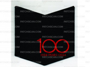 Patch Scan of 100th Anniversary Pocket Patch (PO 102091)