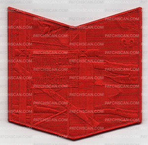 Patch Scan of MIAMI LODGE NOAC 2024 GHOSTED RED BOTTOM